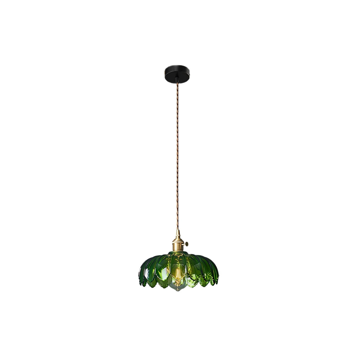 Fioracn Wood Light Luxury Pendant Lamp