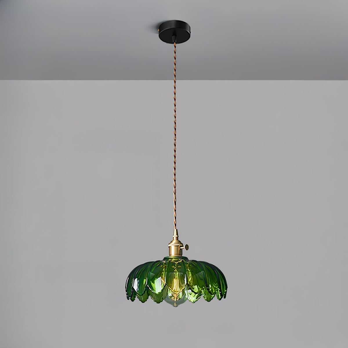 Fioracn Wood Light Luxury Pendant Lamp