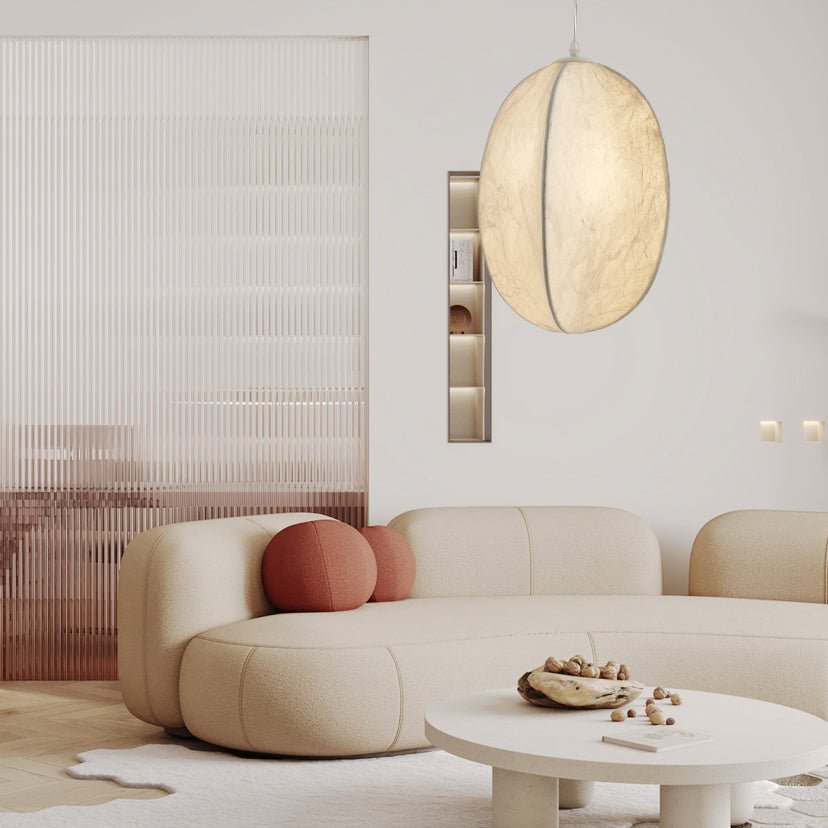 Dune Minimalist Silk Pendant Lamp