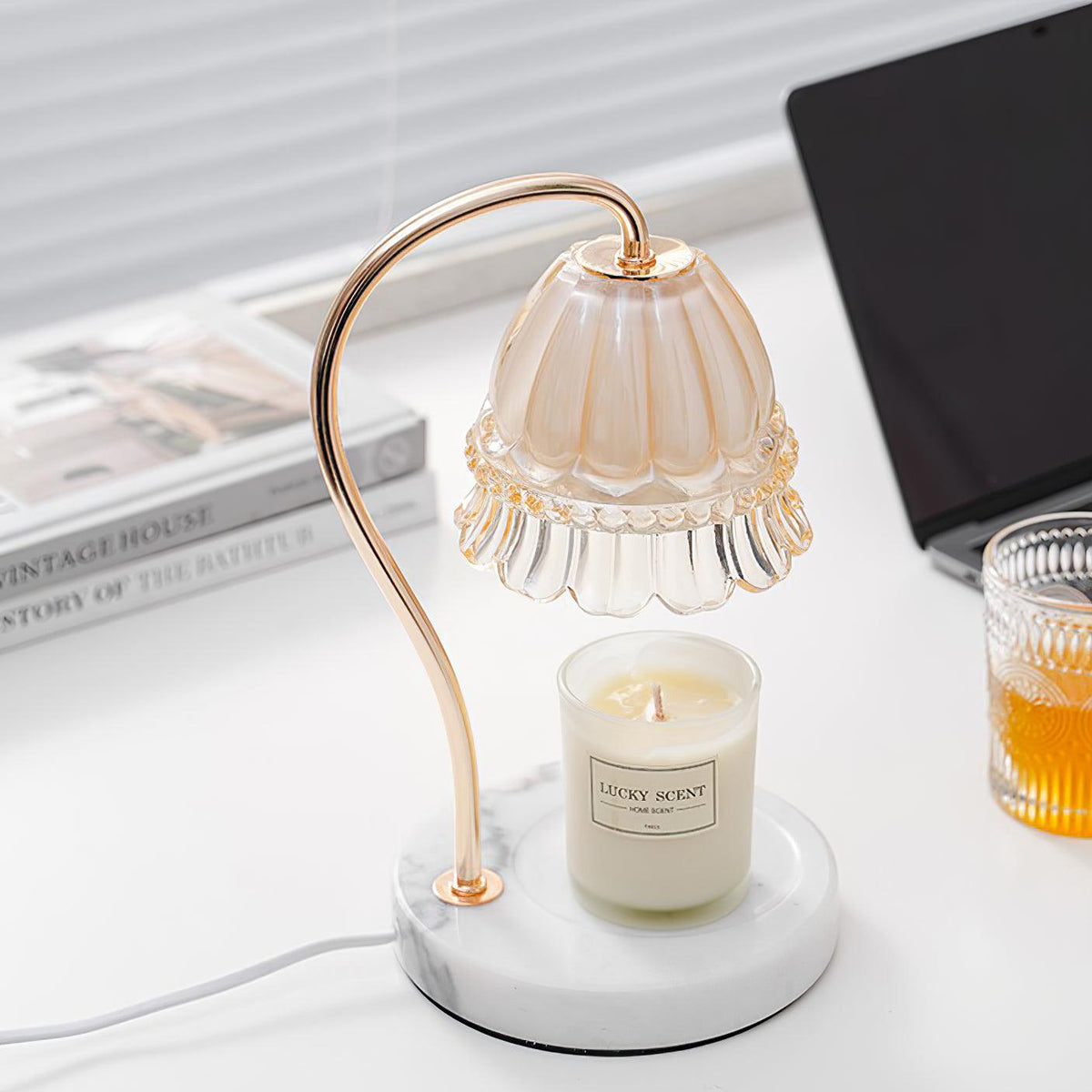Daze Nordic Art Warmer Marble Table Lamp