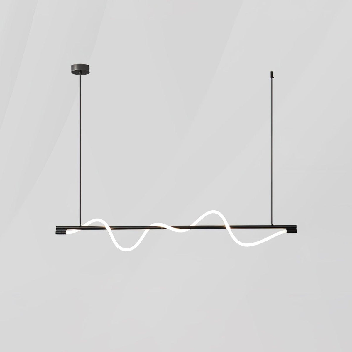 Pulse Minimalist Brass Pendant Lamp