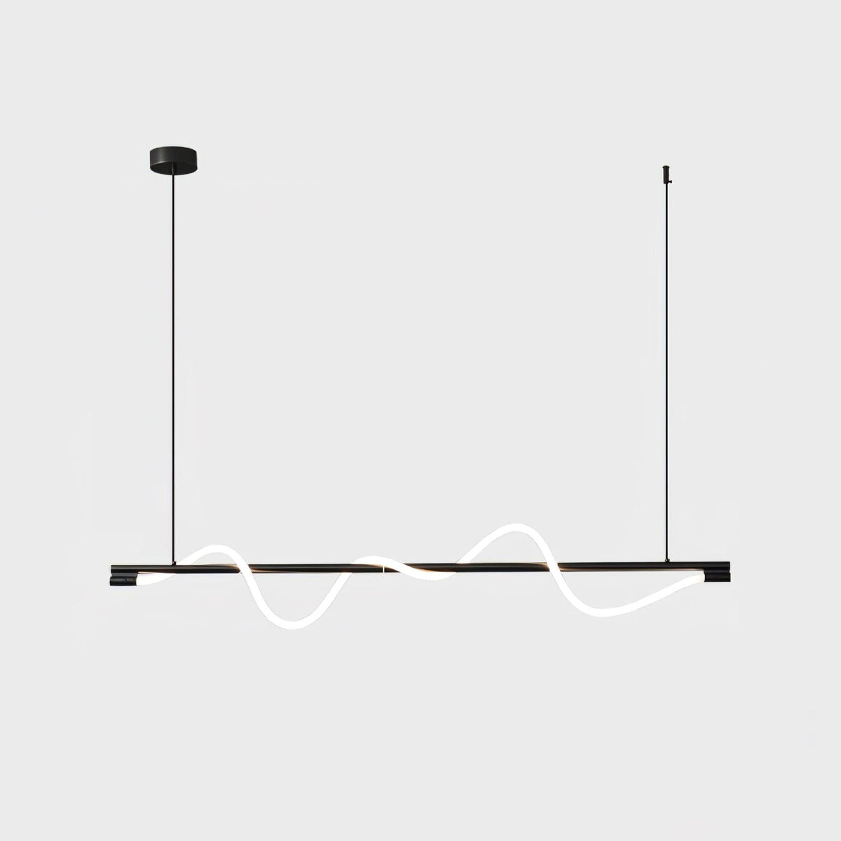 Pulse Minimalist Brass Pendant Lamp