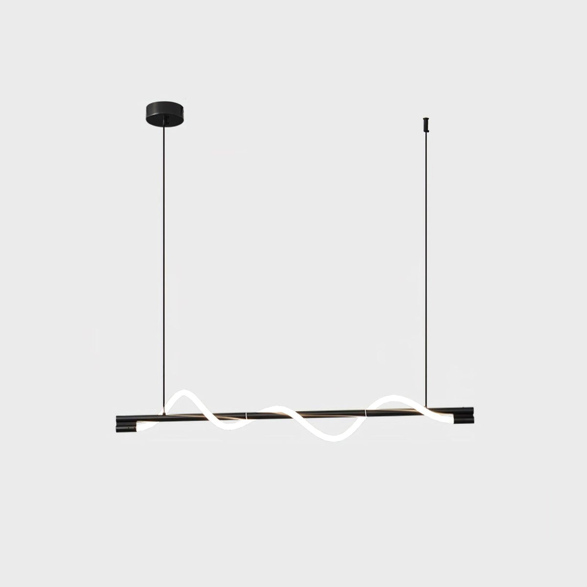 Pulse Minimalist Brass Pendant Lamp