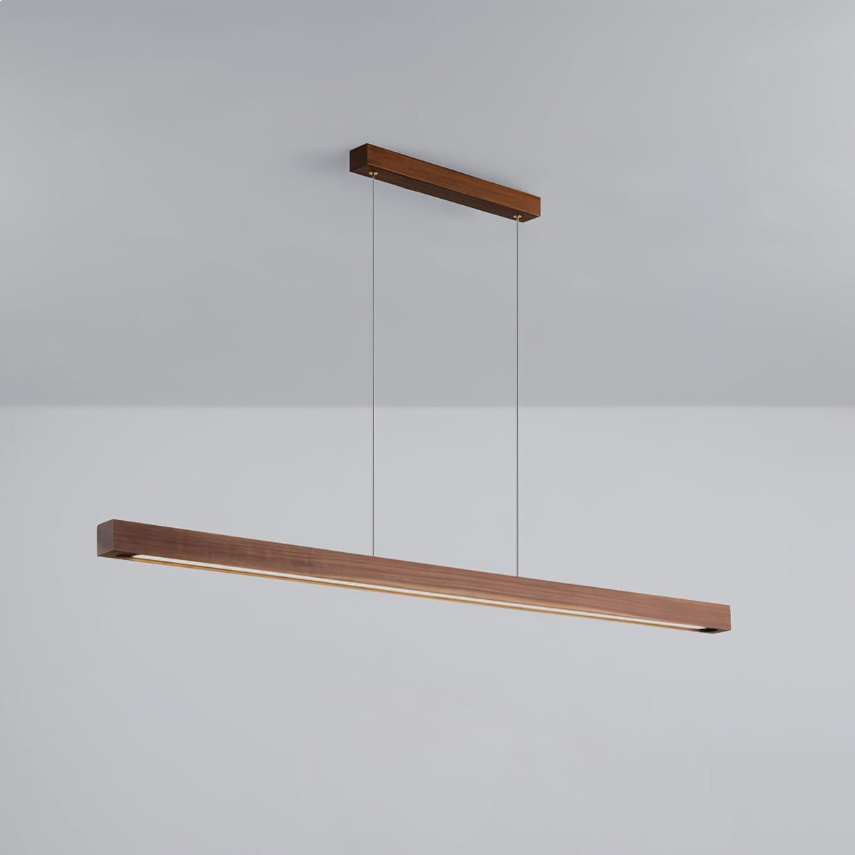 Rinalina Linear Minimalist Wood Pendant Light