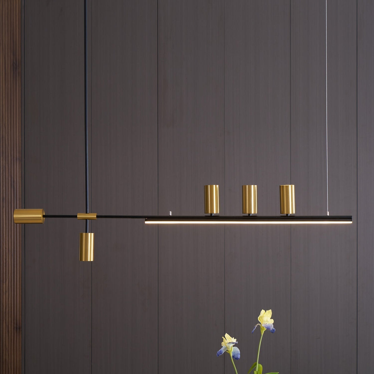Aulten Modern Minimalist Linear Island Pendant Lamp