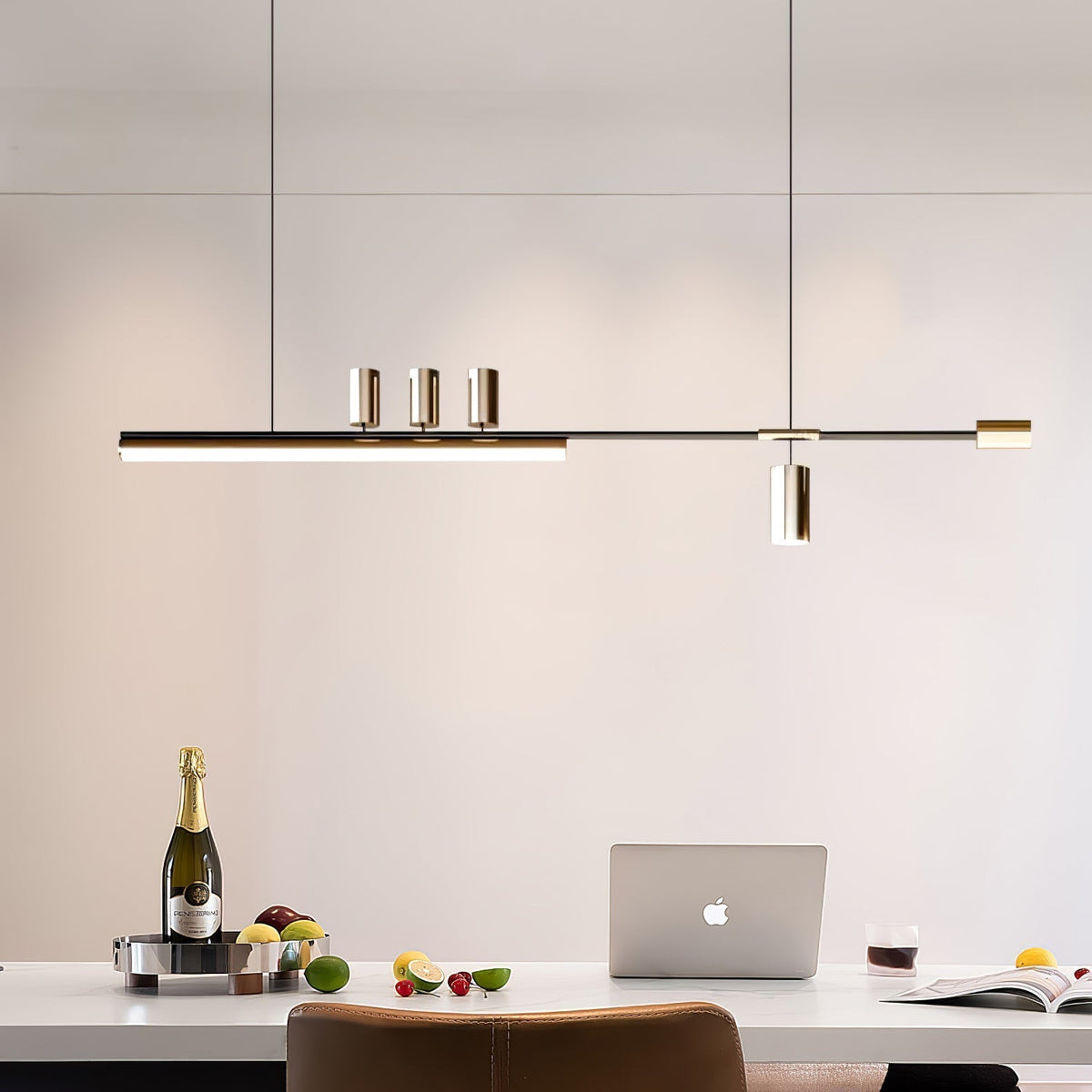 Aulten Modern Minimalist Linear Island Pendant Lamp