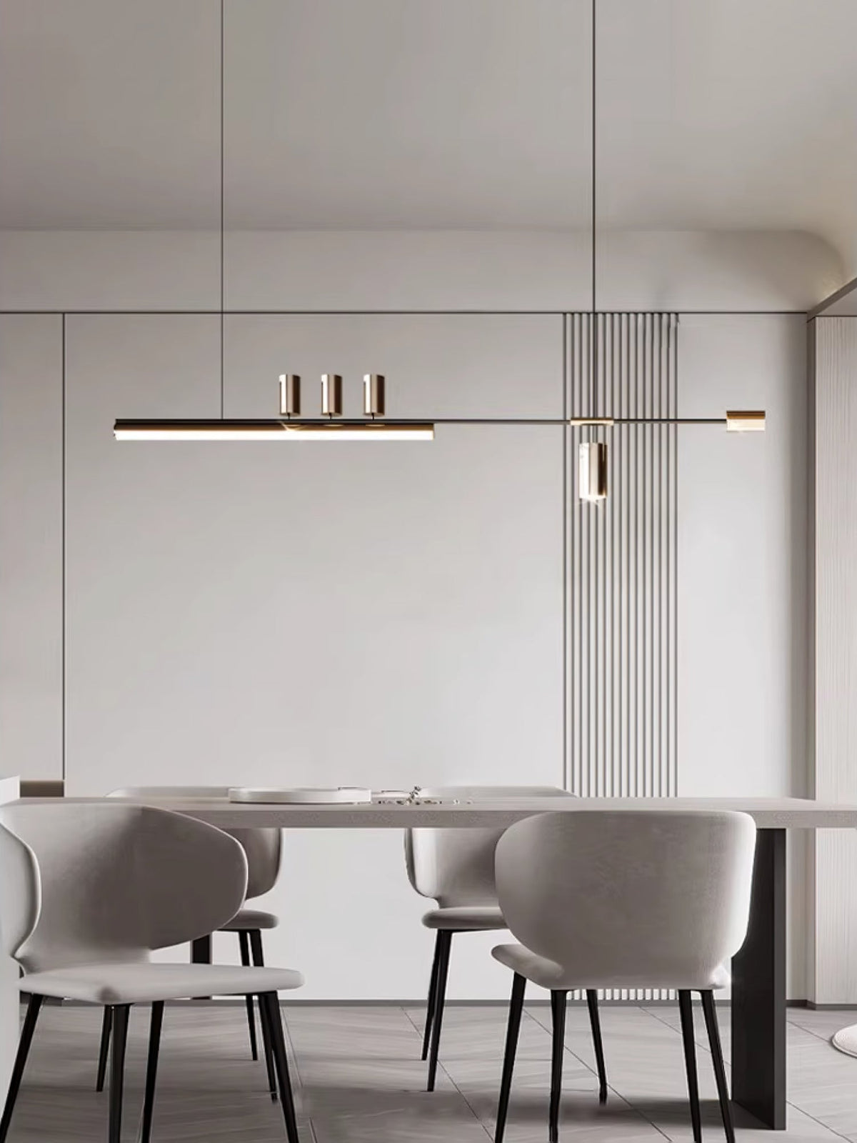 Aulten Modern Minimalist Linear Island Pendant Lamp