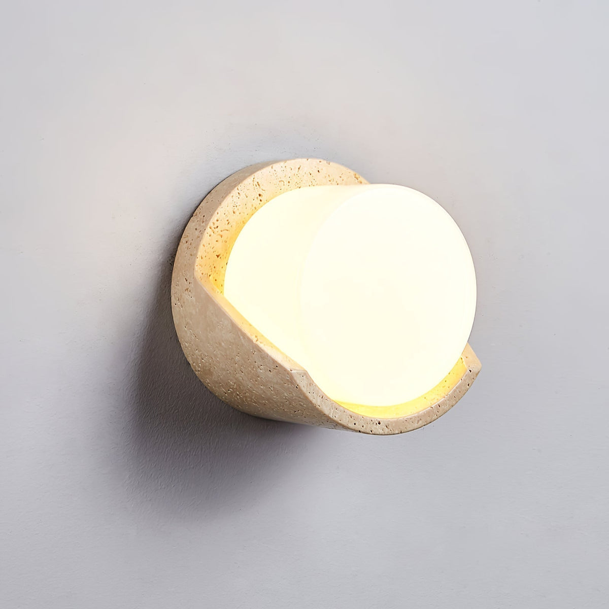 Quendis Travertine Wall Light