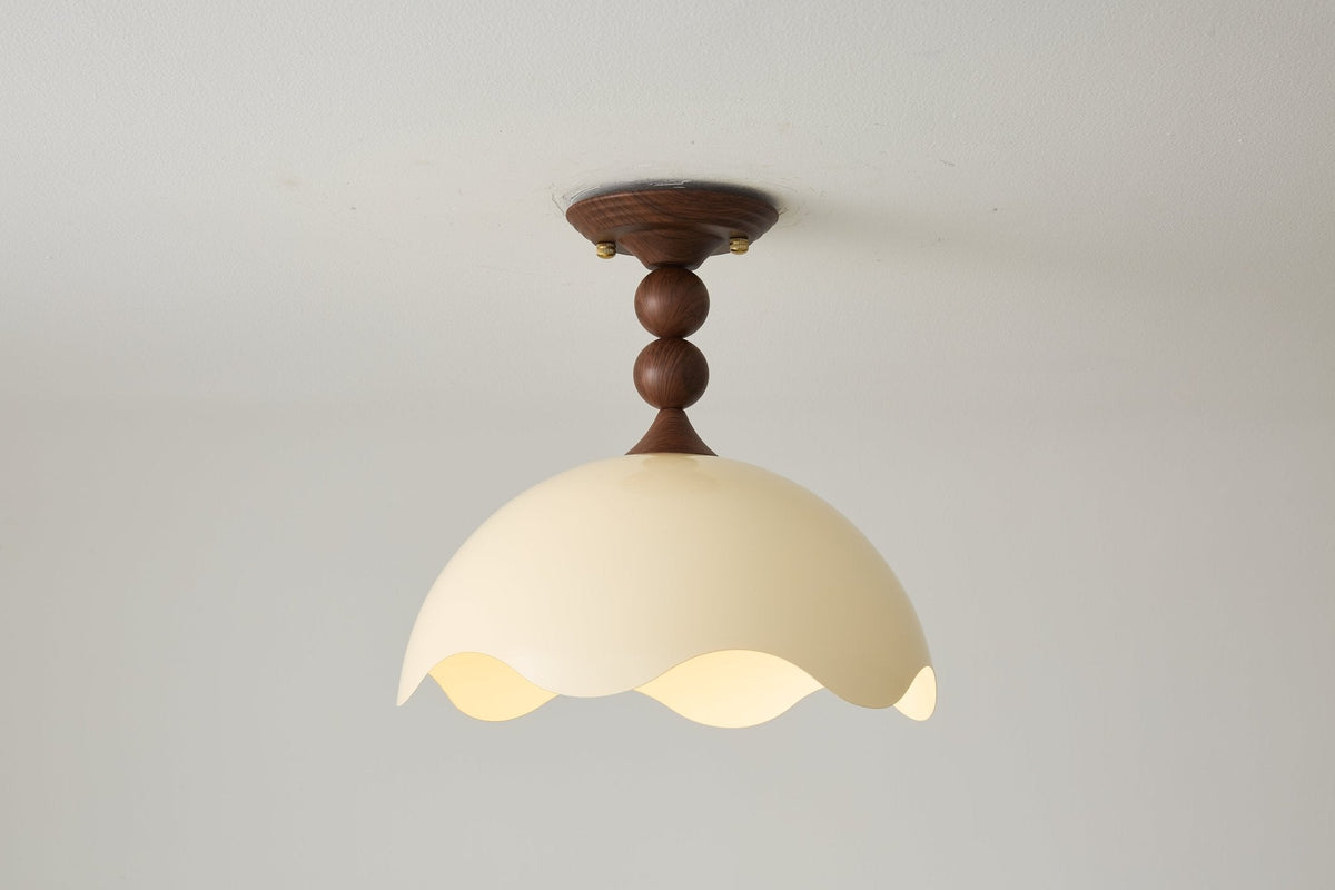 Diden Scallop Flush Mount Ceiling Light