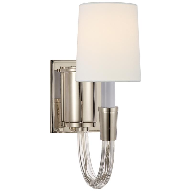 Etalarae Modern Minimalist Crystal Fabric Wall Lamp