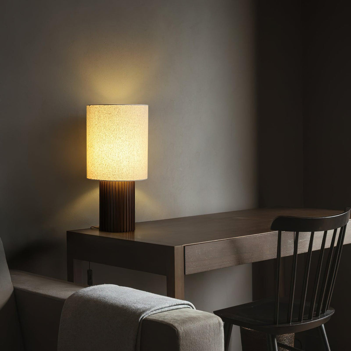 Grove Vintage Fabric Table Lamp