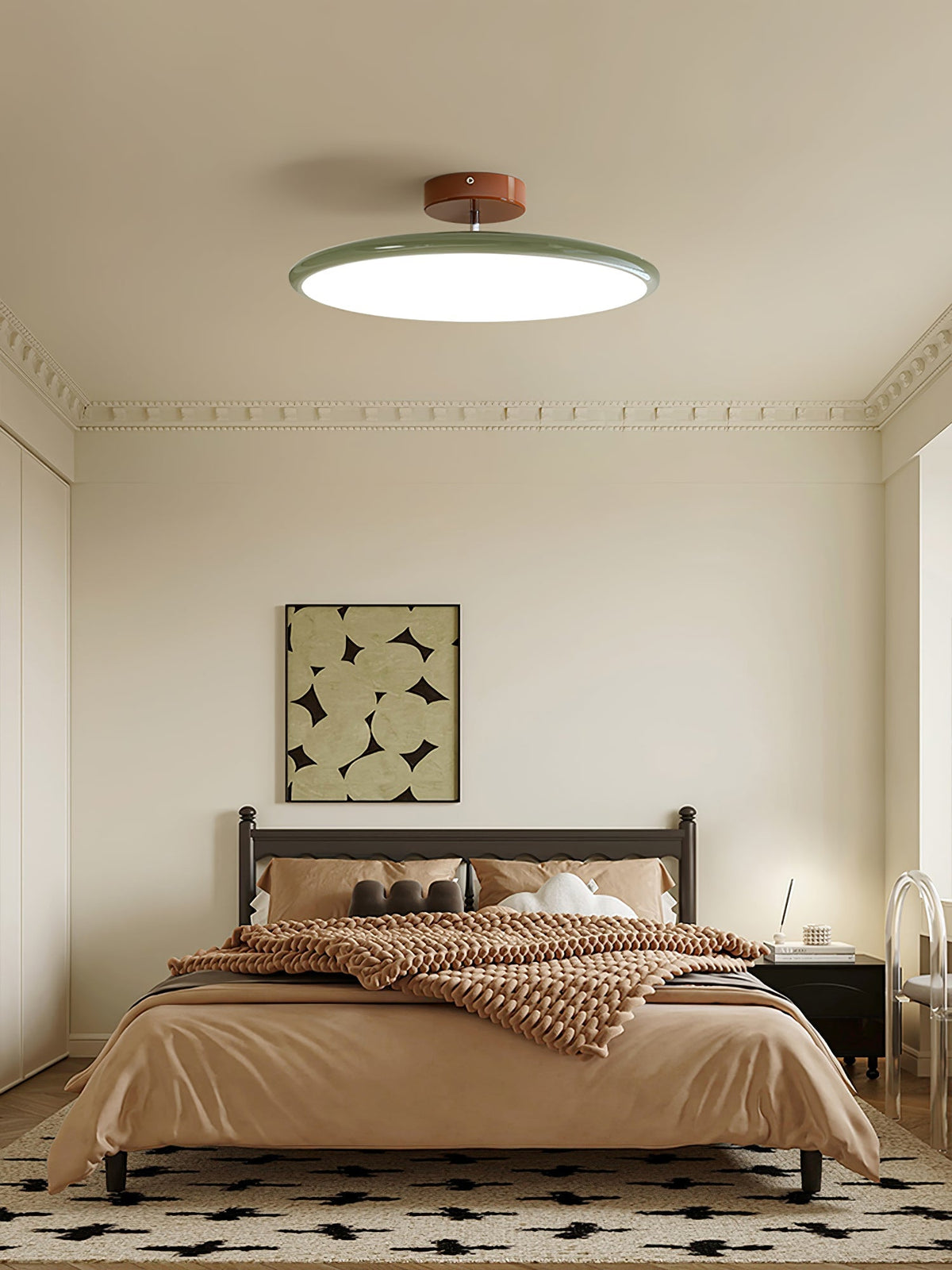 Yanik Adjustable Flush Mount Ceiling Light