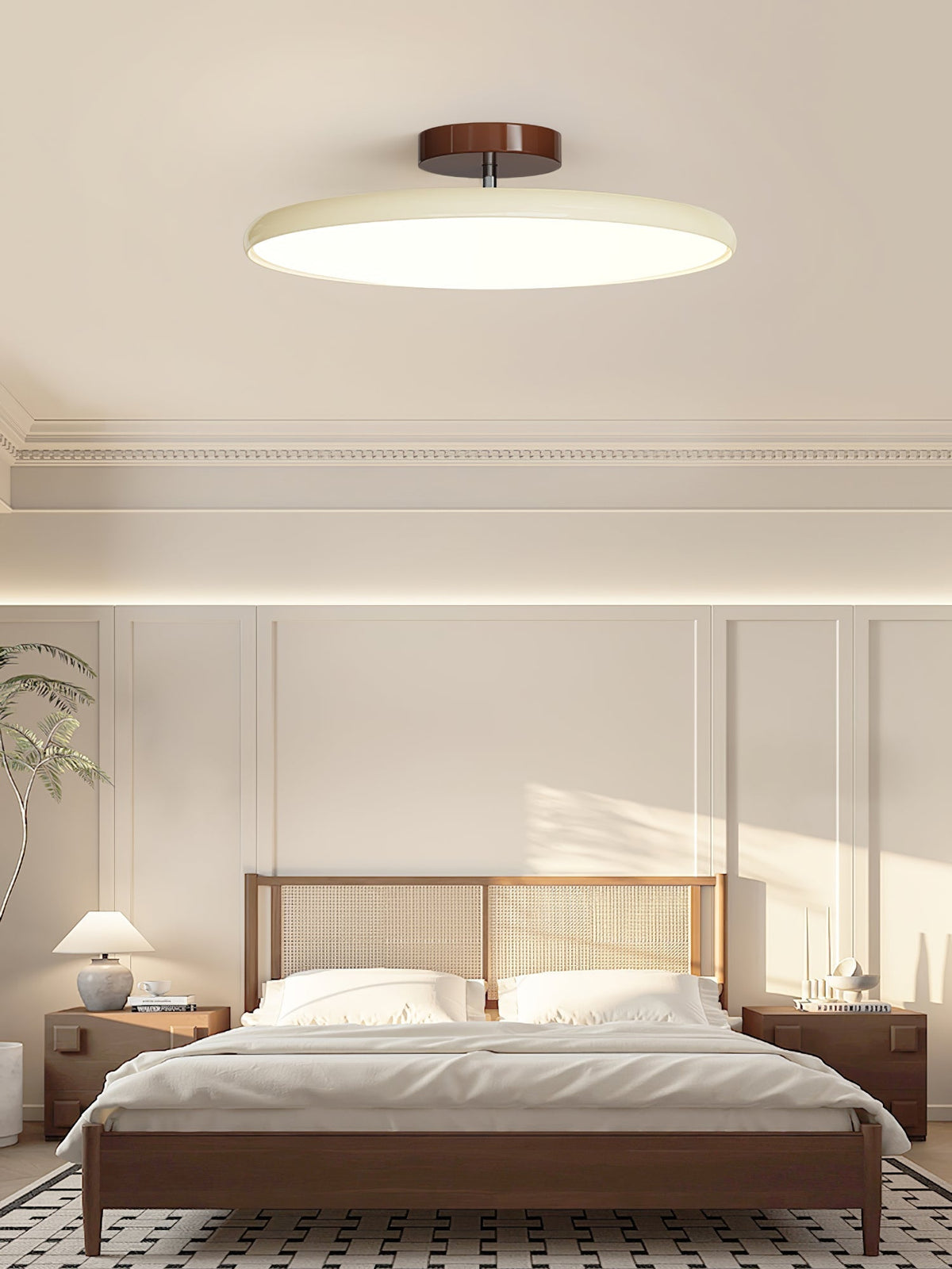 Yanik Adjustable Flush Mount Ceiling Light