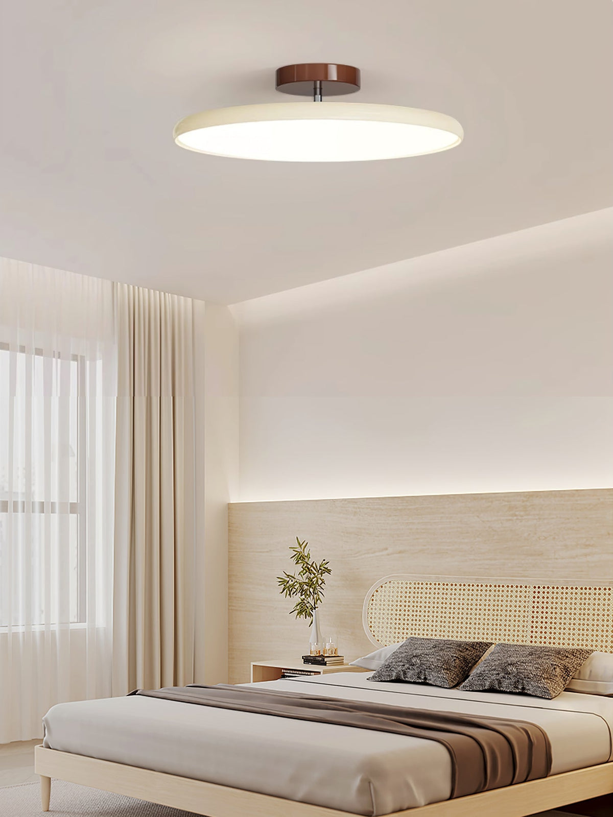 Yanik Adjustable Flush Mount Ceiling Light