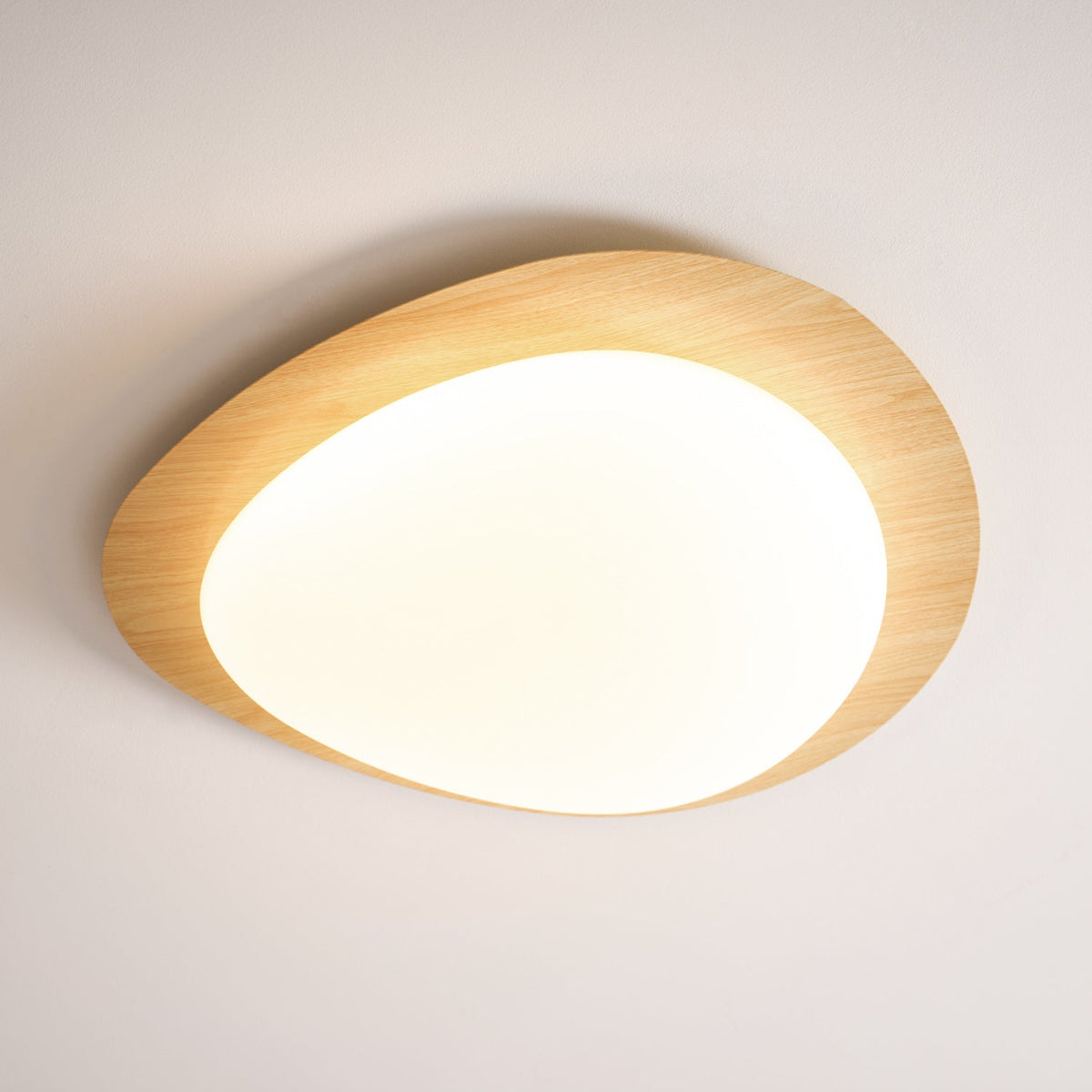 Jonoa Pebble Metal Flush Mount Ceiling Light