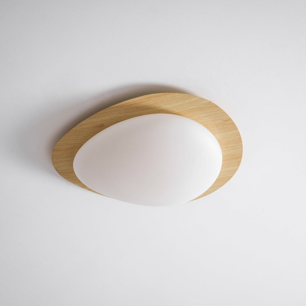 Jonoa Pebble Metal Flush Mount Ceiling Light