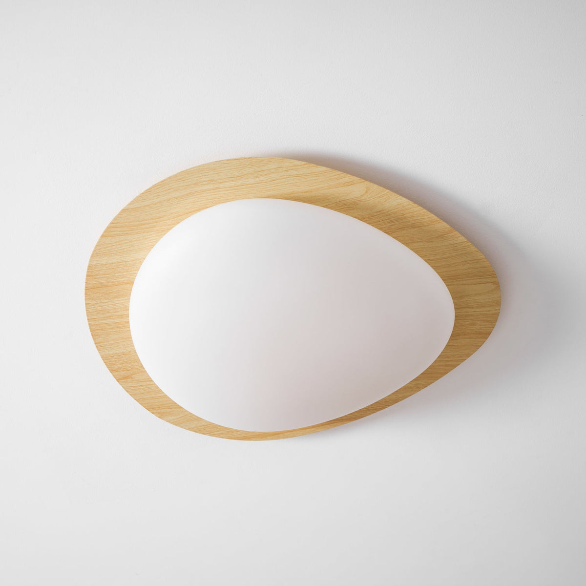 Jonoa Pebble Metal Flush Mount Ceiling Light