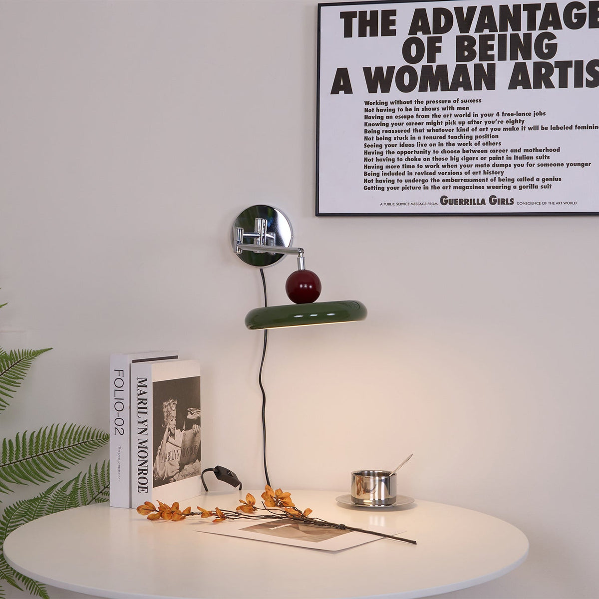 Onaina Lola Plug In Indoor Wall Light