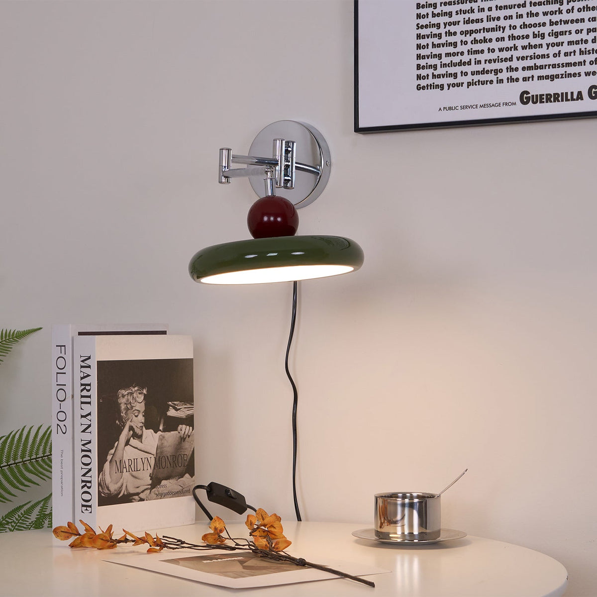 Onaina Lola Plug In Indoor Wall Light
