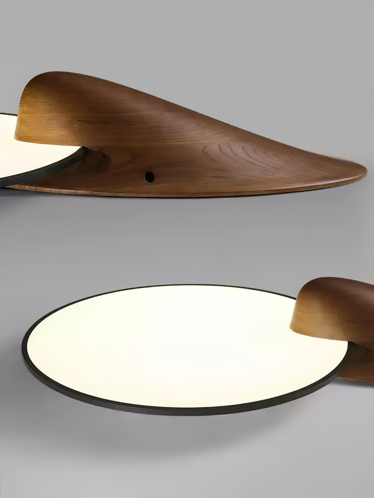 Zovenel Premium	Elegance Peak Wood Ceiling Lamp