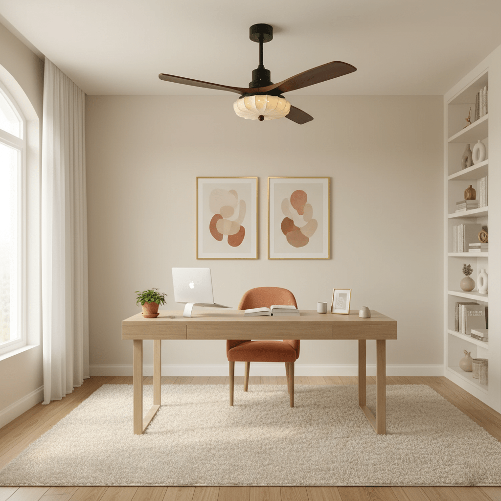Paby Lotus Bloom Ceiling Fan Light