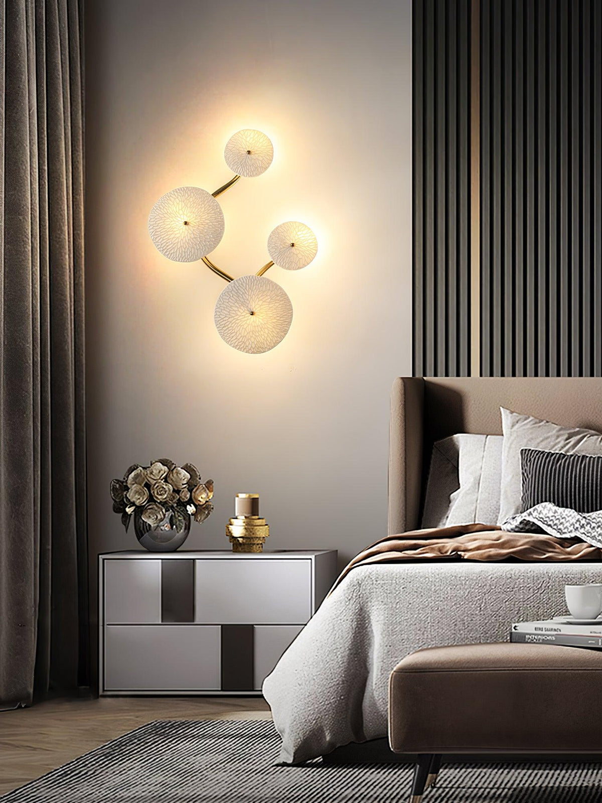 Ivanel Lotus Petal Indoor Wall Light