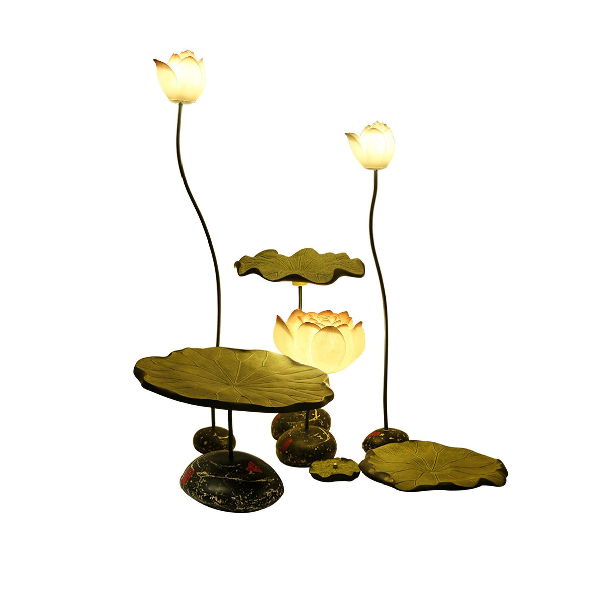 Arixen Elegant Lotus Floor Lamp