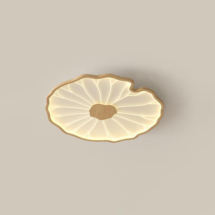 Pagia Lotus Leaf Acrylic Flush Mount Ceiling Light