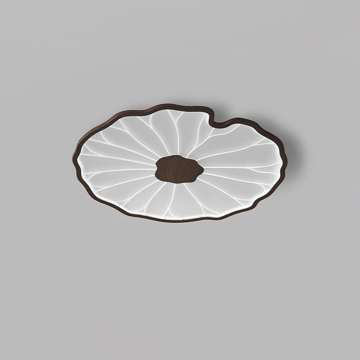 Pagia Lotus Leaf Acrylic Flush Mount Ceiling Light