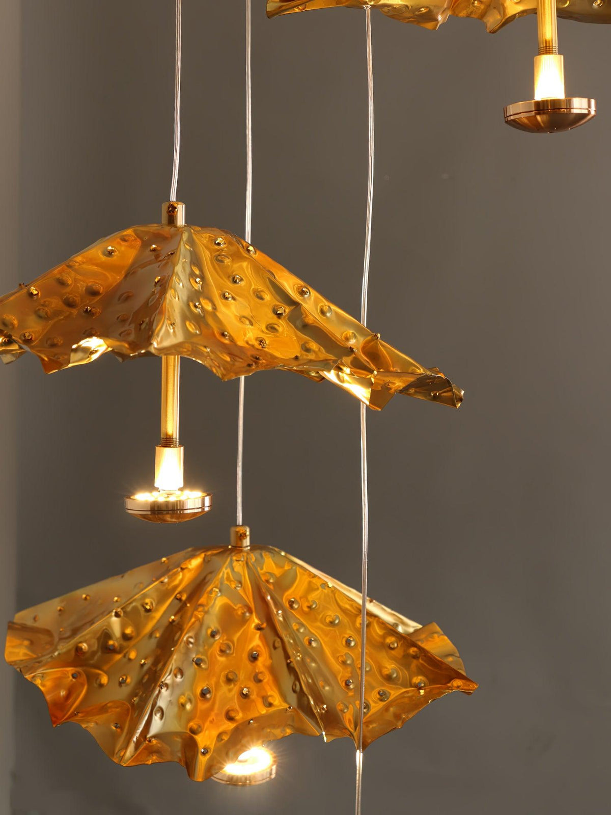 Eliora Aura Livra Leaf Chandelier