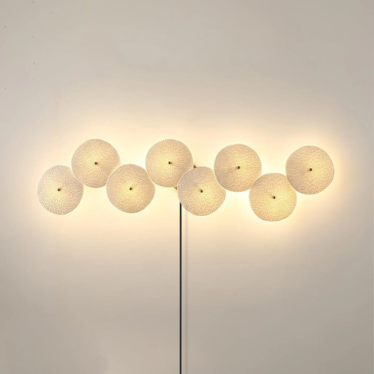 Lotus Petal Plug-in Wall Lamp