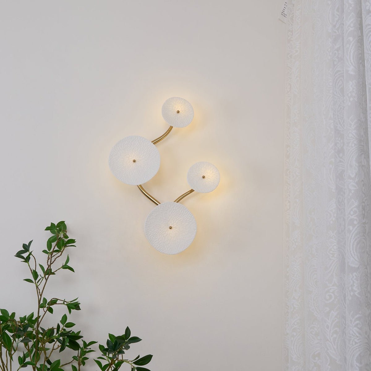 Ivanel Lotus Petal Indoor Wall Light