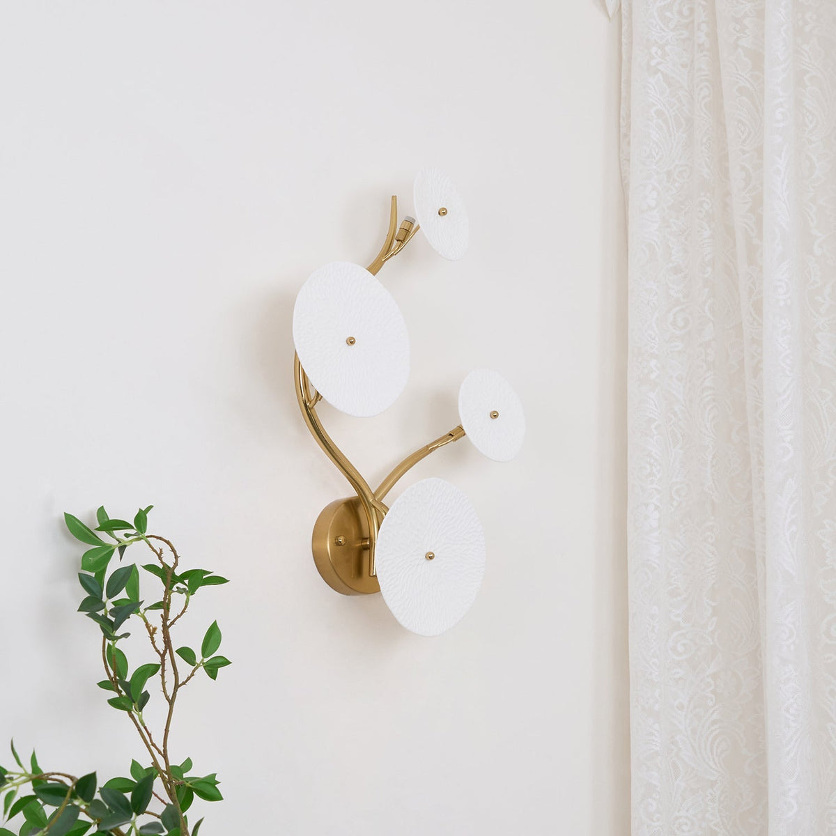 Ivanel Lotus Petal Indoor Wall Light