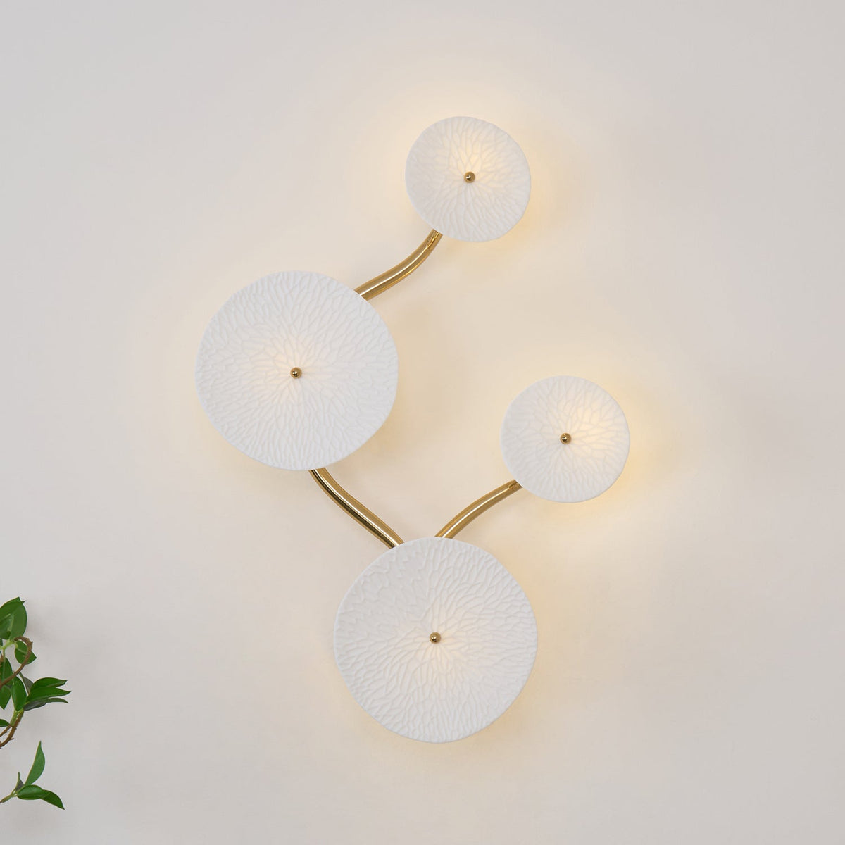 Ivanel Lotus Petal Indoor Wall Light