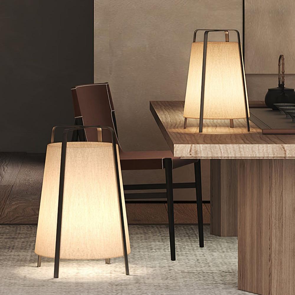 Zild Fabric Scandinavian Table Lamp
