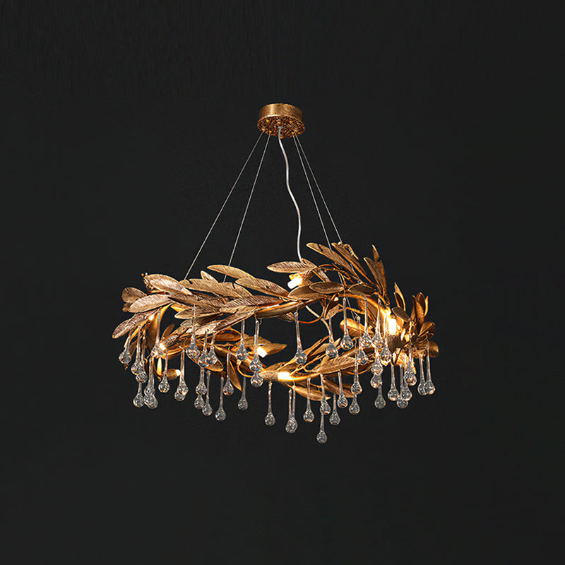 Brackenstone Botanical Raindrop Ring Chandelier