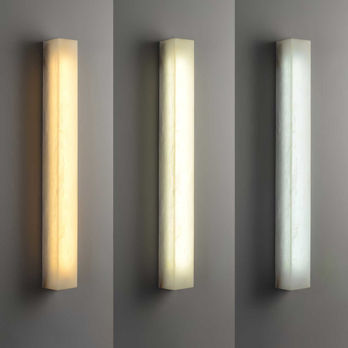 Alborella Cylindrical Alabaster Wall Light
