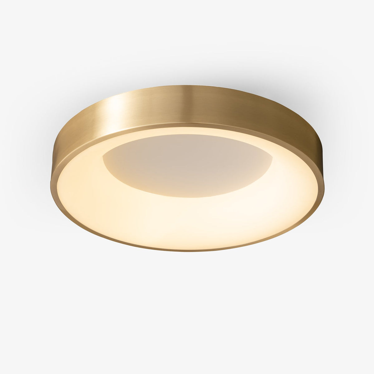 Zetheos Modern Minimalist Brass Ceiling Light