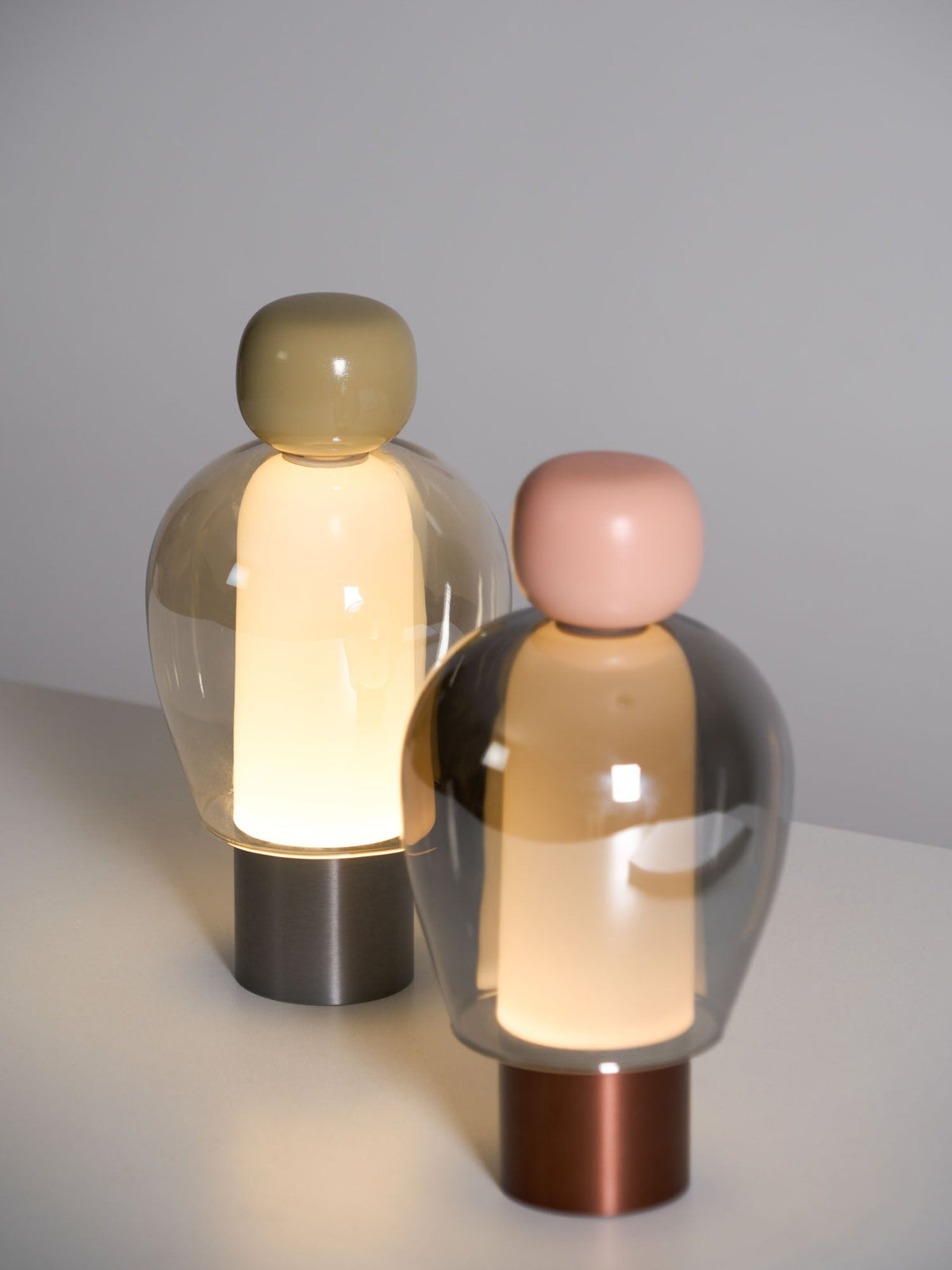 Nara Glass Artistic Table Lamp