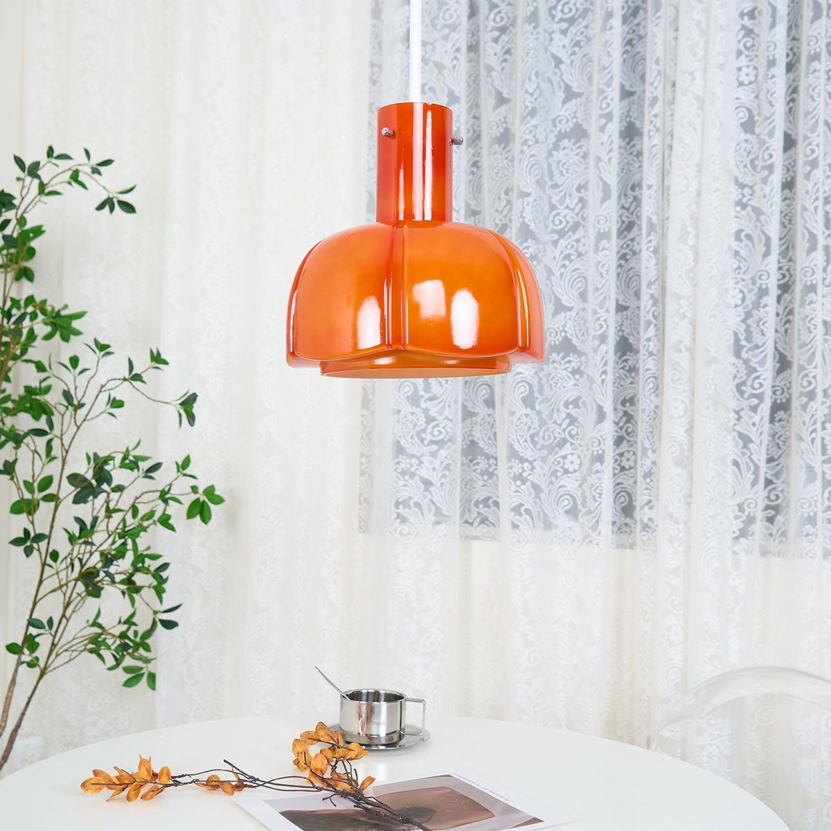 Zentara Glass Contemporary Pendant Light