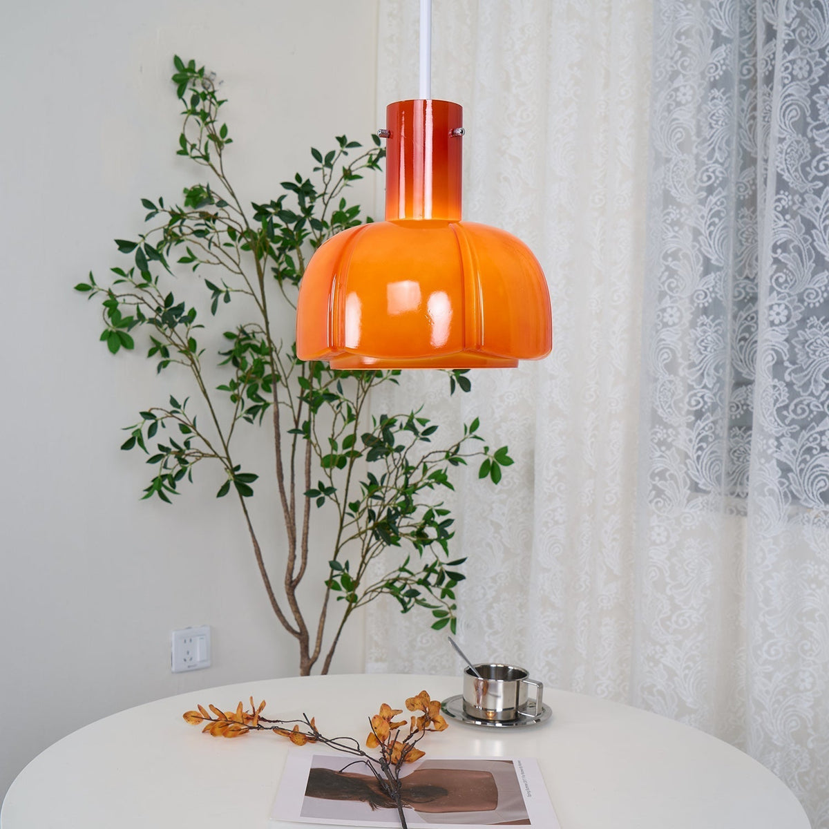 Zentara Glass Contemporary Pendant Light