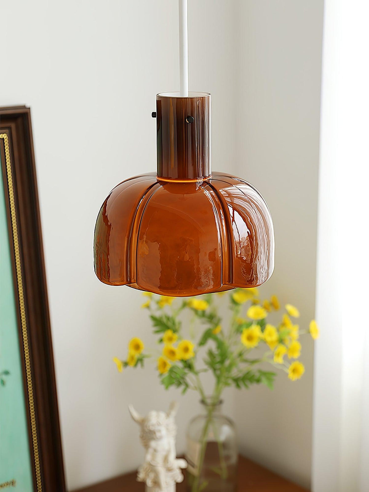Zentara Glass Contemporary Pendant Light