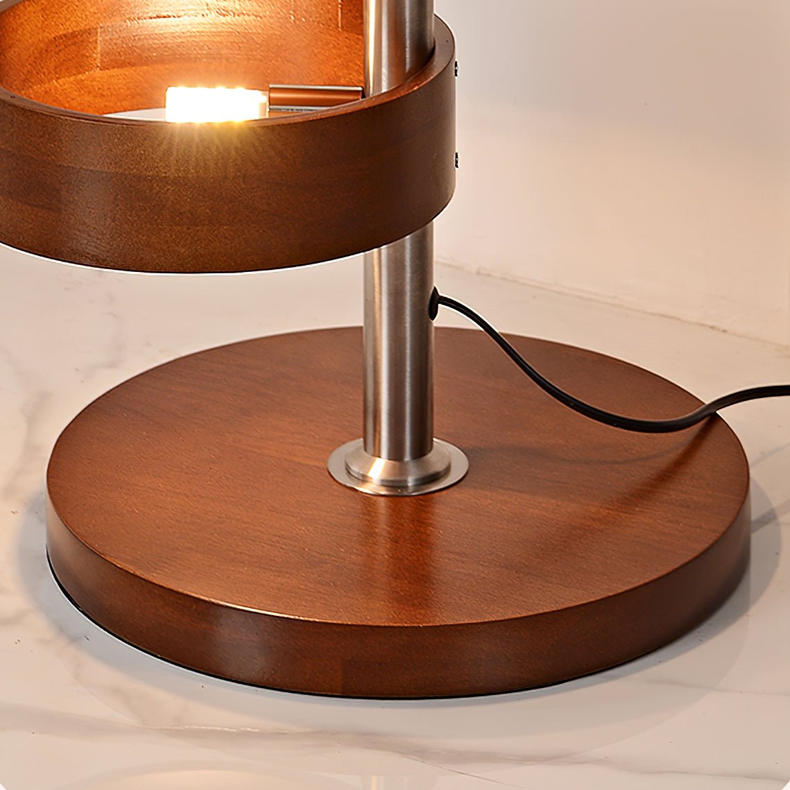 Lynix Wooden Floor Lamp