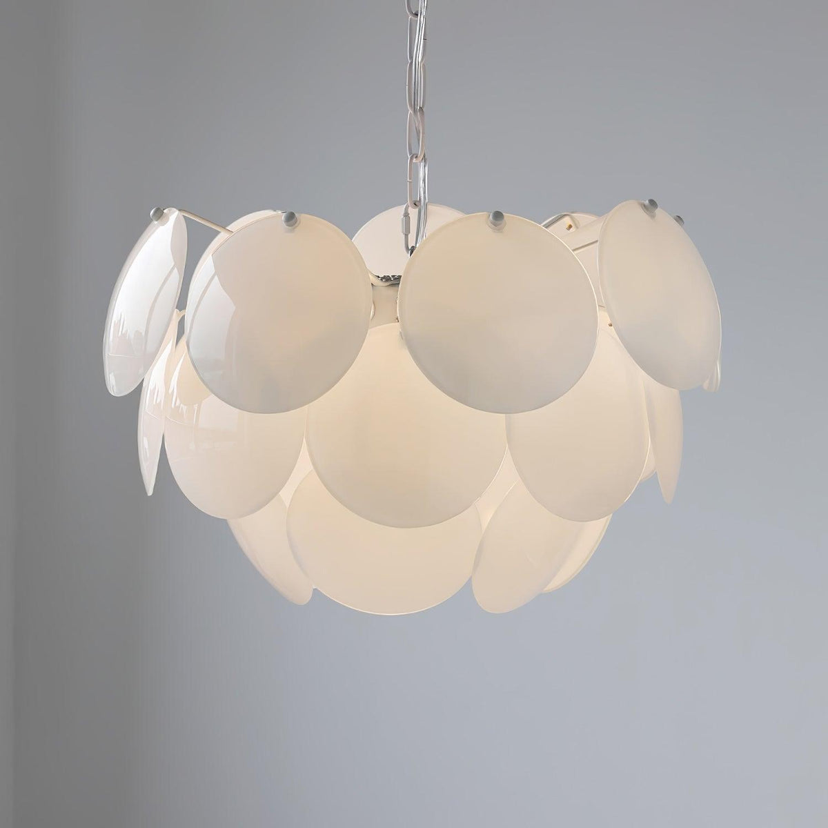 Sophia Minimalist Glass Chandelier