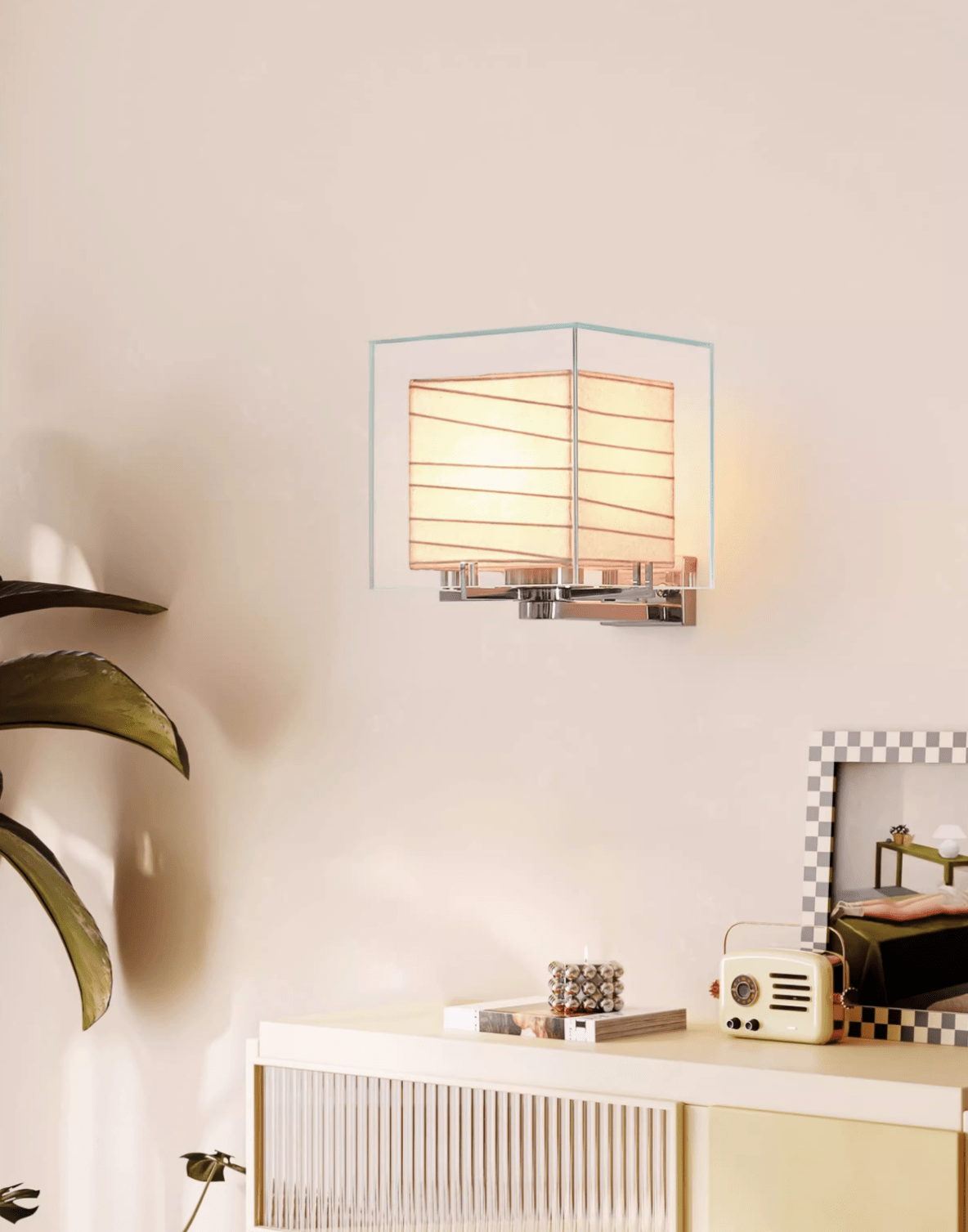 Mirglow Cube Wall Lamp