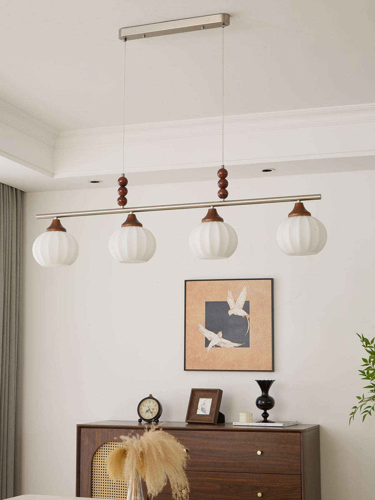 Nyla Retro Glass Pendant Lamp