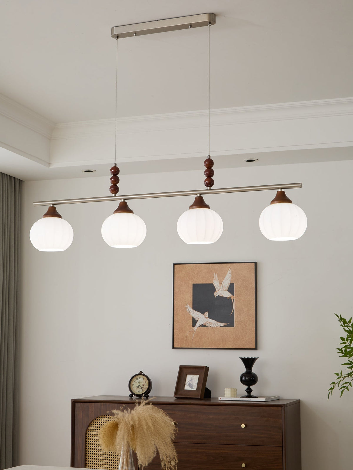 Nyla Retro Glass Pendant Lamp