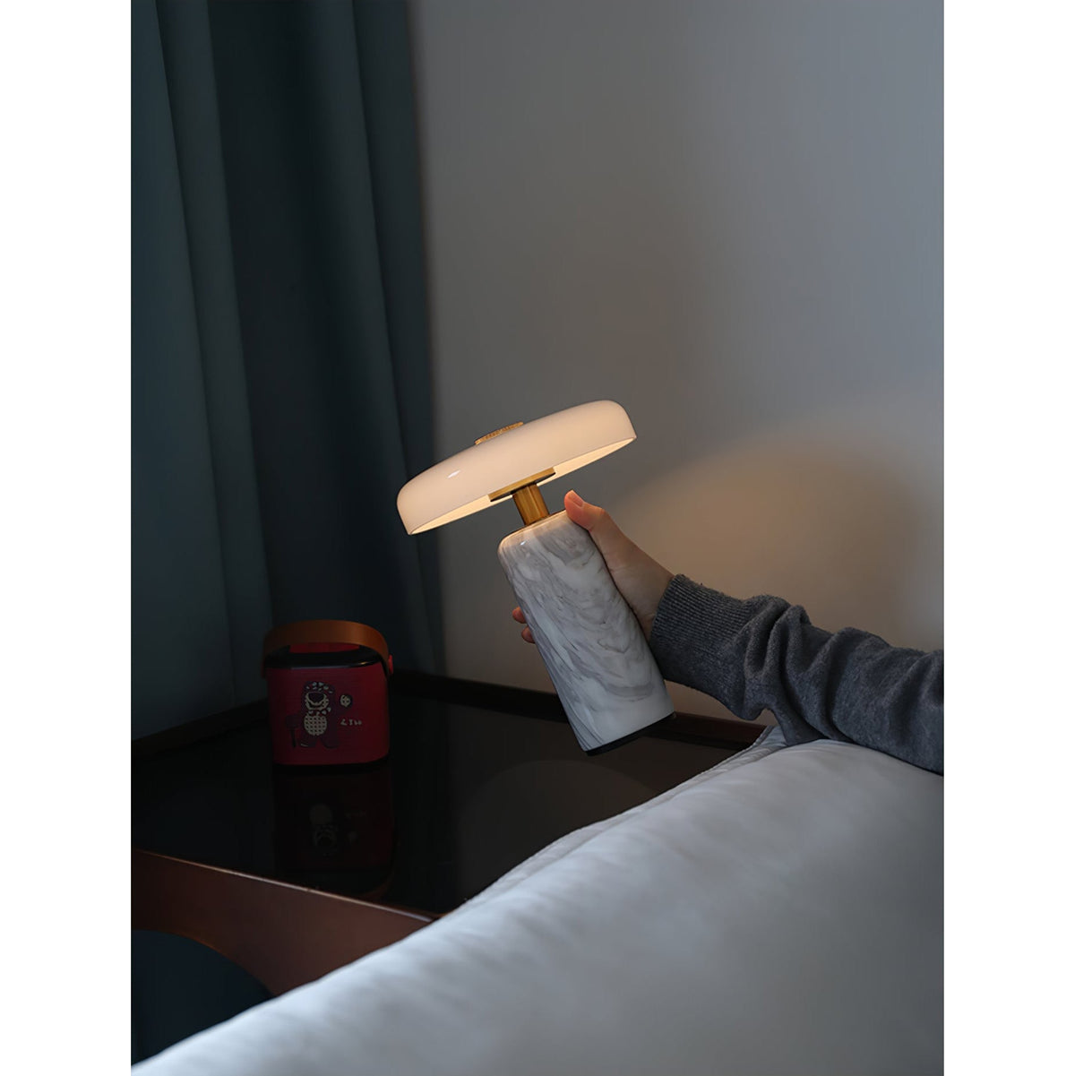 Juniper Marble Cordless Table Lamp