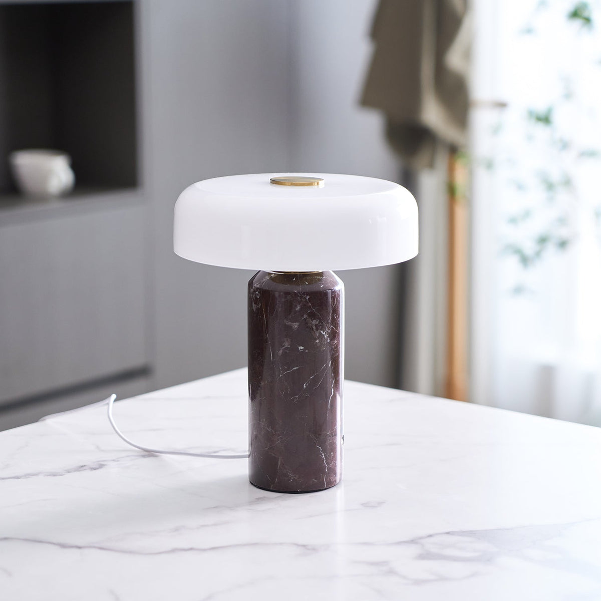 Juniper Marble Cordless Table Lamp