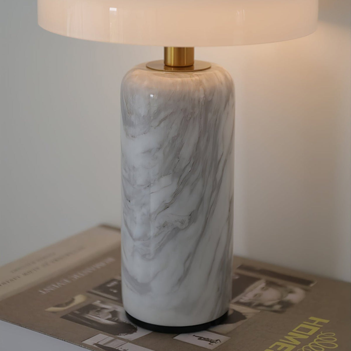 Juniper Marble Cordless Table Lamp